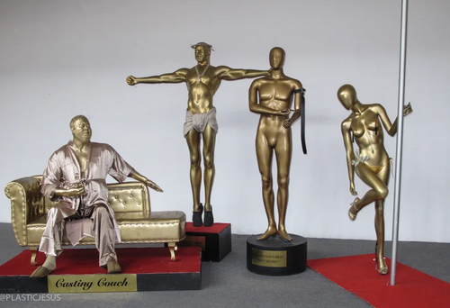 Controversial oscar statues