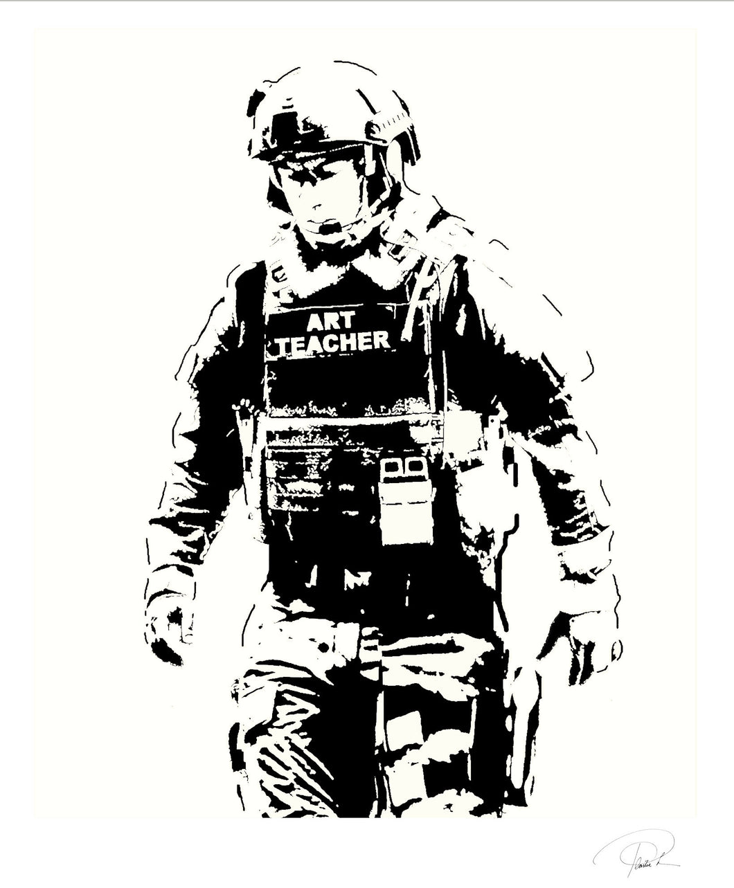 Impression de professeur d’art